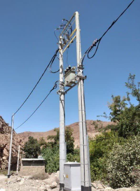 بهره‌برداری از پست جدید برق روستای انجیرآوند