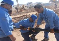 حضور پررنگ آبفای یزد در مانور «استقامت کویر» بافق