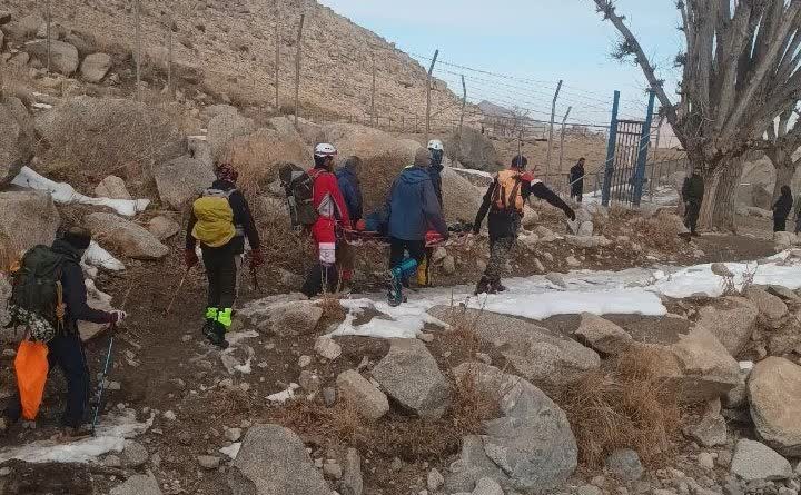 🚑 عملیات نفس‌گیر نجات کوهنورد در برفخانه طزرجان